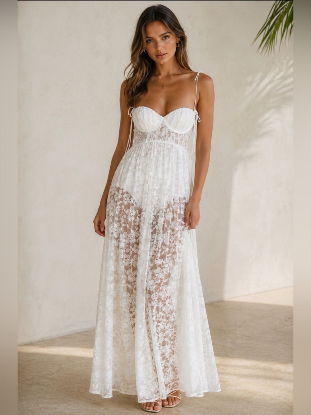 For Love And Lemons Lorena White Dress